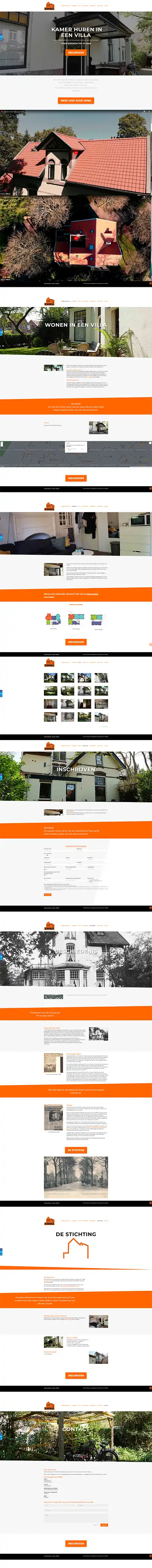 SBHE Schermafbeelding van de website SBHE