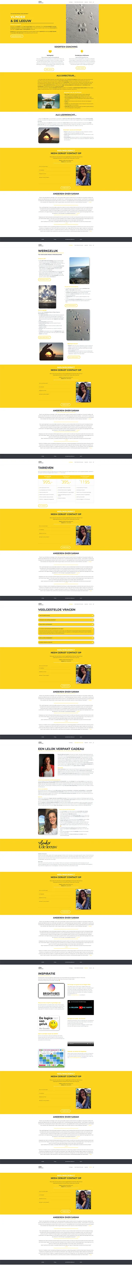 Vlinderende Leeuw Schermafbeelding van de website Vlinderende Leeuw